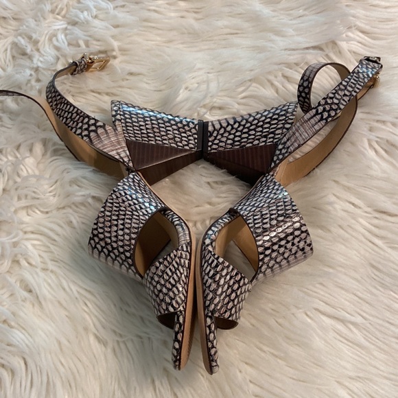 ANTONIO MELANI BROODEY ALL LEATHER SANDALS SIZE 9.5 WORN ONCE SEE ALL PHOTOS - Picture 9 of 12